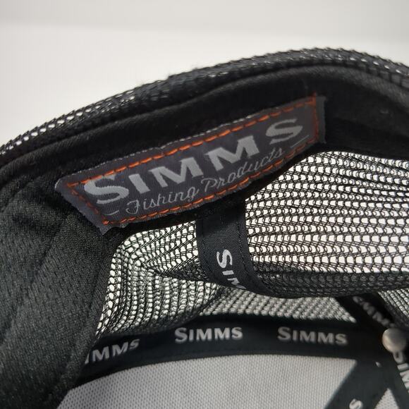Simms Bozeman Montana USA Fishing Supply Comp. Trucker Hat Multicolor One Size - Picture 10 of 10